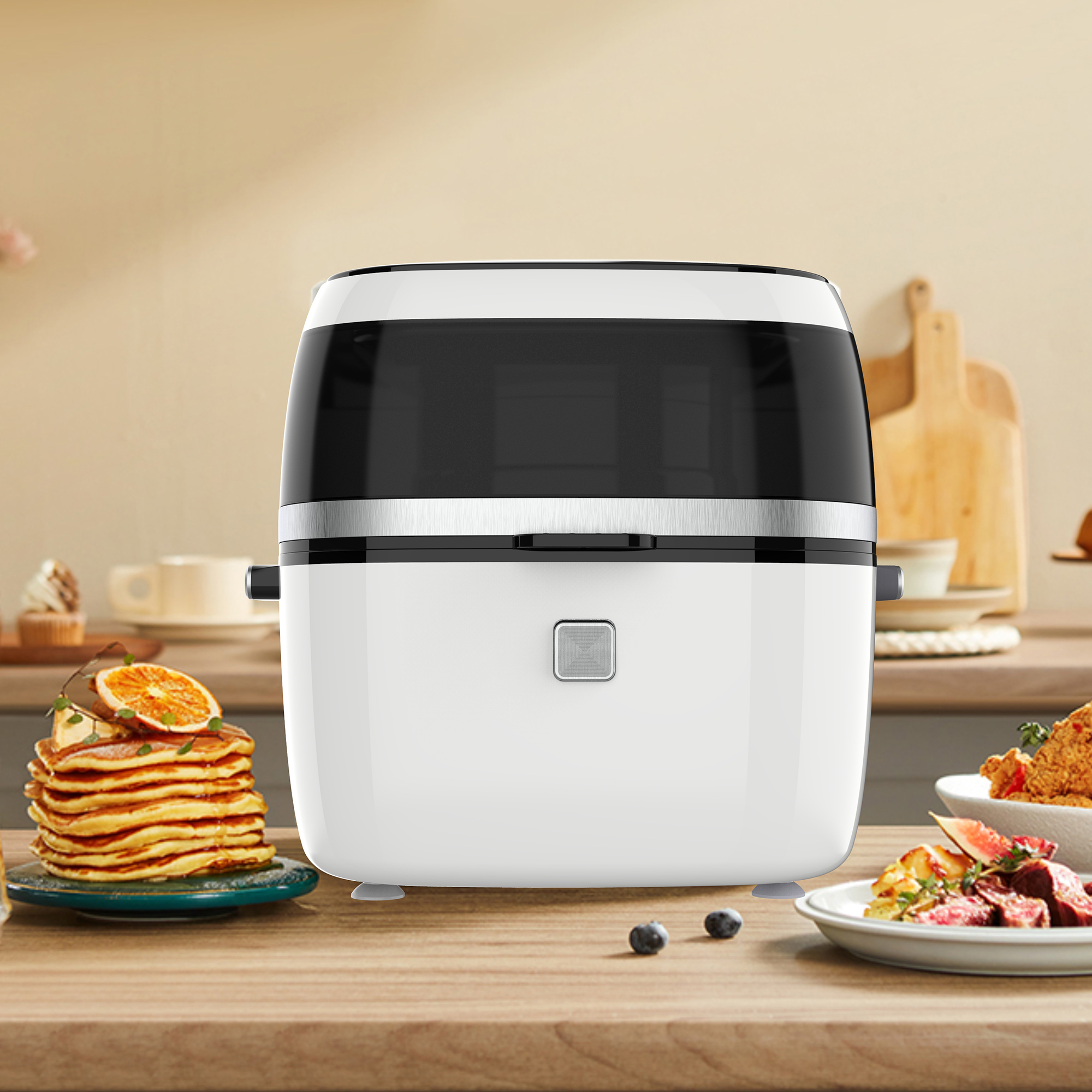 2022 Podesiva temperatura s gornjim dodirnim pločama Električni stroj za kuhanje zraka YYZG-650A